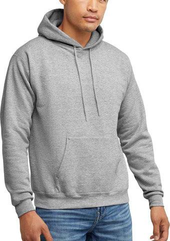 Hanes Men's Hoodie - EcoSmart Fleece Hooded Sweatshirt for Men & Women - Midweight Fleece - Big & Tall Available