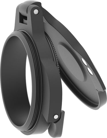 Leupold Alumina Flip Back Lens Cover with a Matte Finish