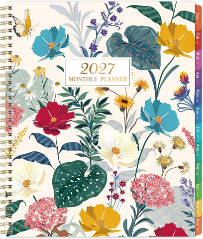 2027 Monthly Planner - January 2027 - December 2027, 9'' x 11''