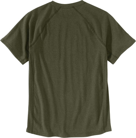 Carhartt Men's Force Relaxed Fit Midweight Short-Sleeve Pocket T-Shirt 104616