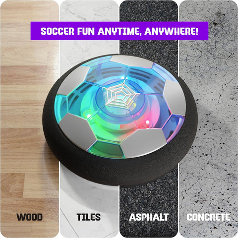 Hover Soccer Light-Up Ball - Birthday Gift for Boys - Kids Gifts Ages 5-12