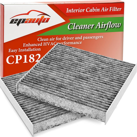 EPAuto CP182 (CF11182) Cabin Air Filter Replacement for Honda, 2 Packs