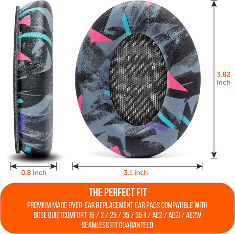 WC PadZ QC35 - Wicked Cushions Ear Pads for Bose QuietComfort 35 & 35ii