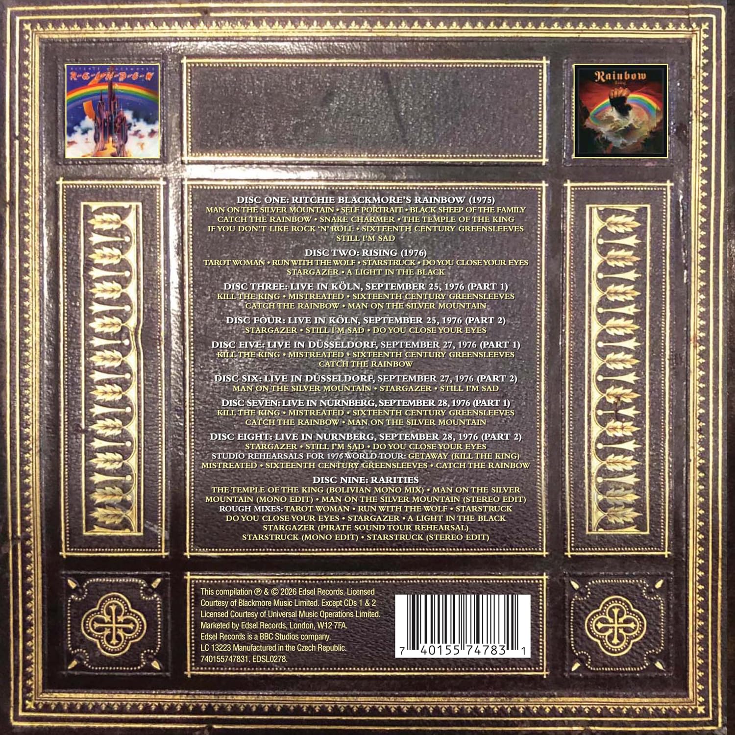 Temple Of The King: Rainbow 1975-1976