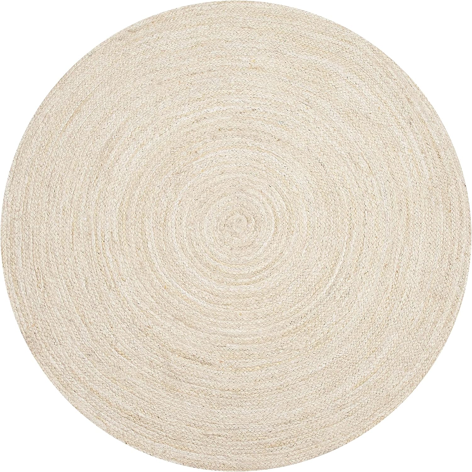 Hausattire Jute Cotton Braided Kitchen Rug 2x3 Feet - Multi Color