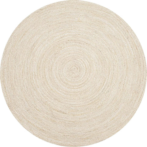 Hausattire Jute Cotton Braided Kitchen Rug 2x3 Feet - Multi Color