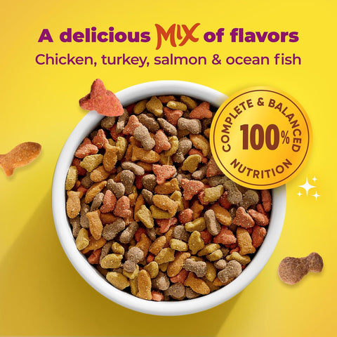 Meow Mix Original Choice Dry Cat Food, 6.3 Pound Bag