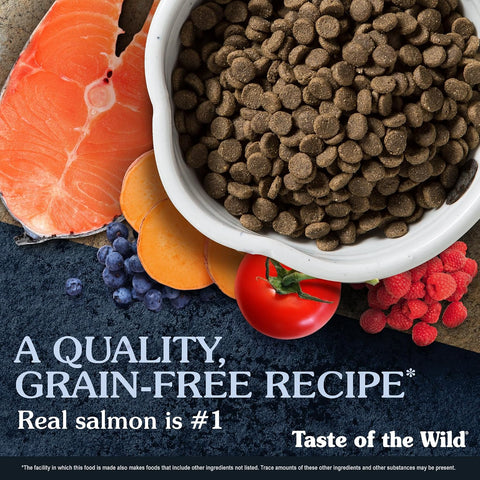 Taste of the Wild Pacific Stream Adult Dry Dog Food, Salmon, 5lb