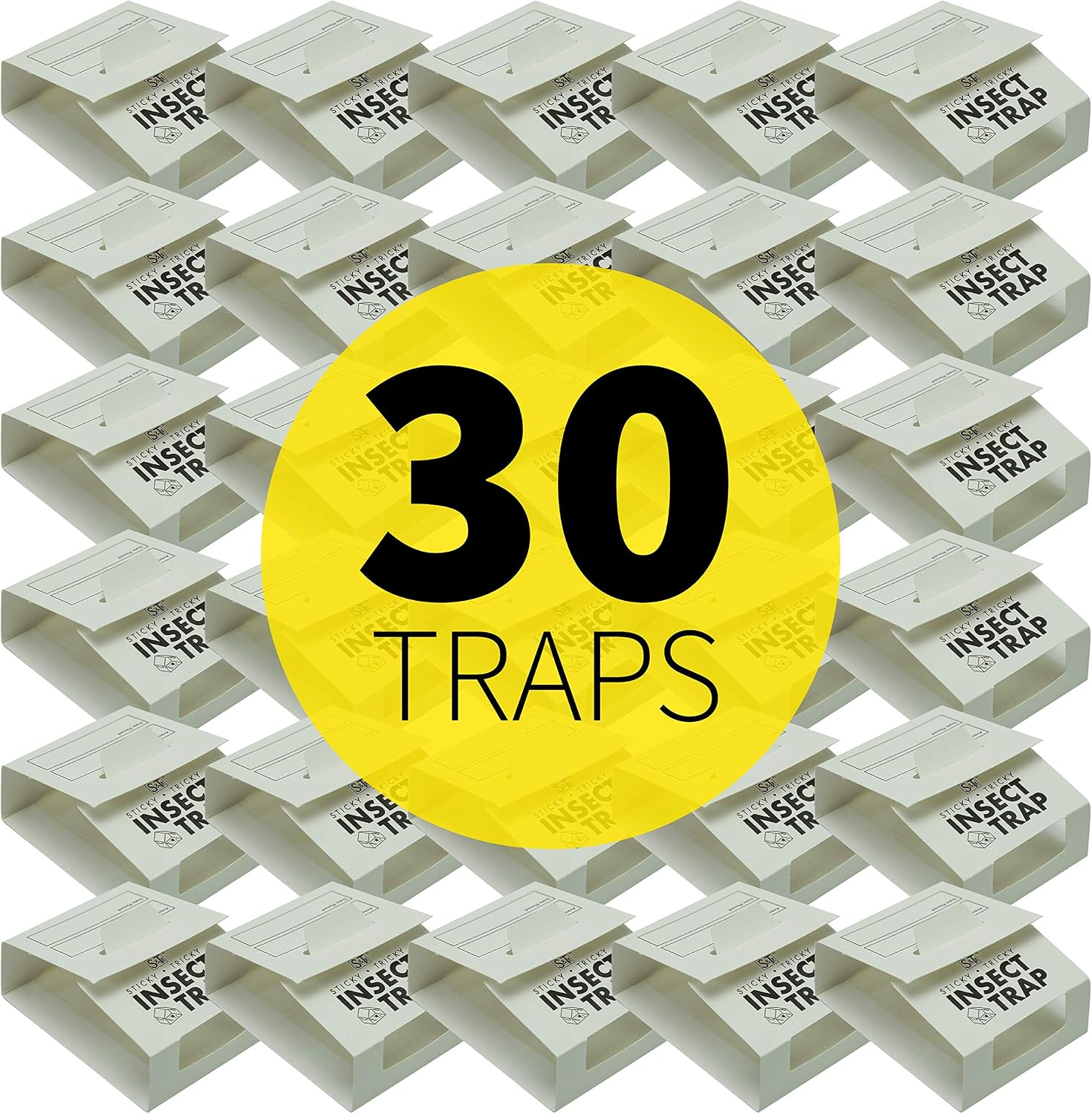 S&T INC. Insect Traps for Pest Control, 30 Pack