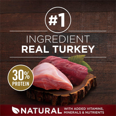Purina ONE True Instinct Dry Dog Food, Real Turkey & Venison, 7.4 lb Bag