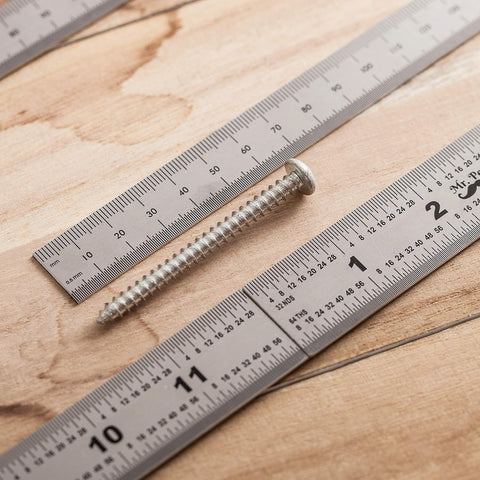 Mr. Pen- Machinist Ruler, 4 Pack, (6, 8, 12, 14 Inch)