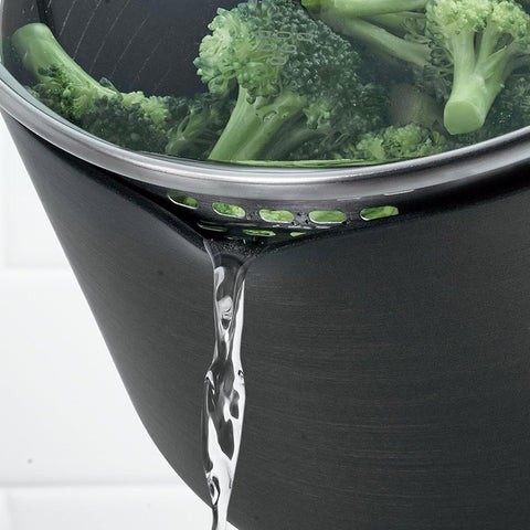 Calphalon Classic Nonstick Sauce Pan with Cover, 1.5 quart, Grey