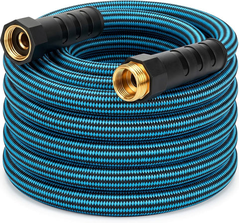 Garden Hose 25 ft, Non-Expanding Lightweight Kink-Free Flexible Water Hose