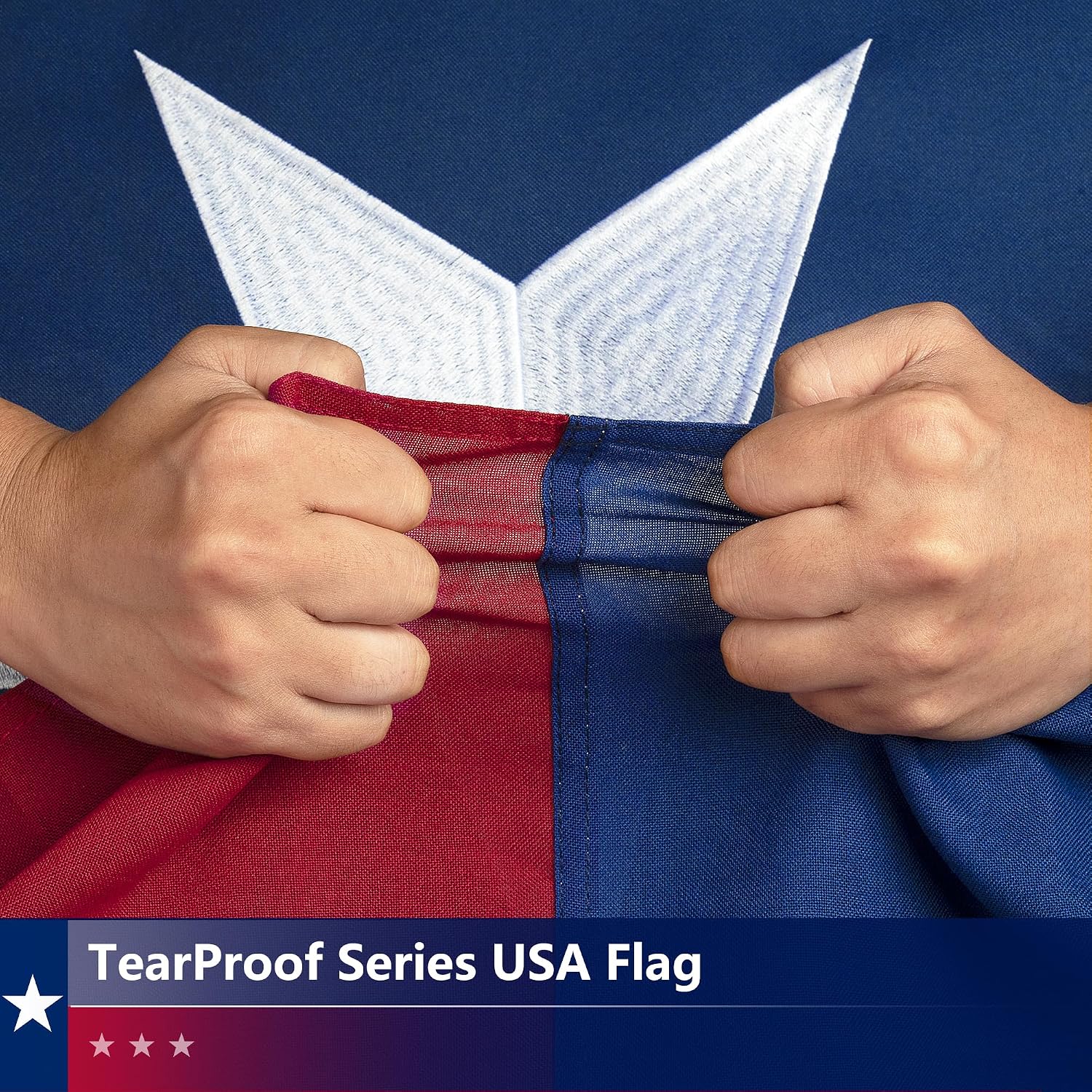Texas Flag 3x5 Ft TearProof Series for Outside, Longest Lasting TX Flag