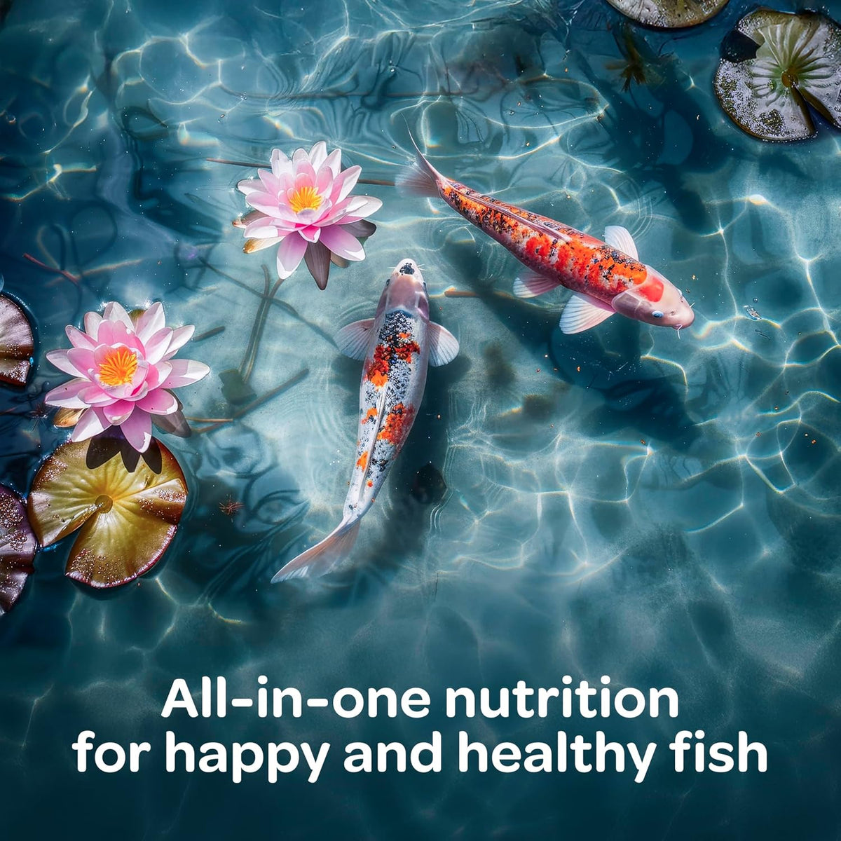 Kaytee Koi's Choice Floating Fish Food for Koi, Goldfish & Pond Fish