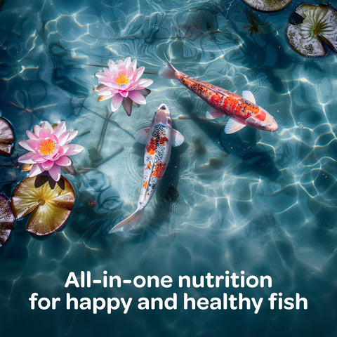 Kaytee Koi's Choice Floating Fish Food for Koi, Goldfish & Pond Fish