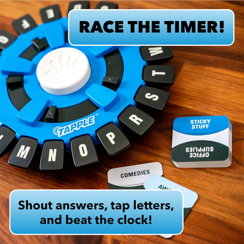 USAOPOLY The Original TAPPLE, The Fun & Fast-Paced Family Word Game