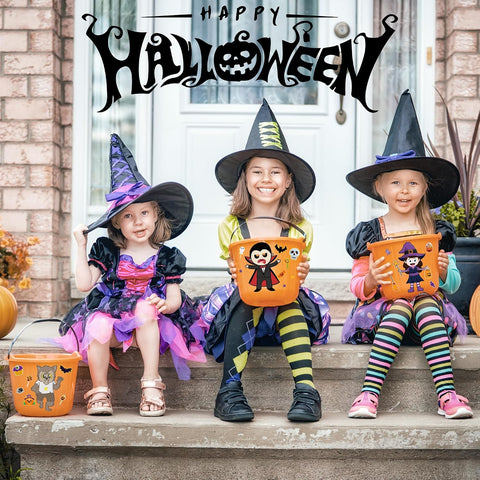 OHOME Halloween Party Favors - DIY Crafts Stickers for Kids | Kids Halloween Games Toys Gifts Treats Decorations Activities Party Supplies(24 Sheets)
