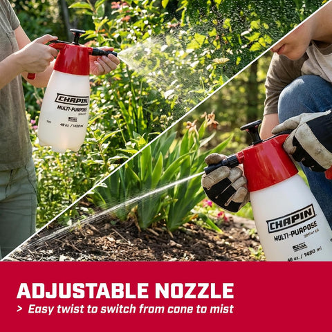 CHAPIN 1002 48-Oz Hand Pump Sprayer for Lawn, Garden & Weed Control