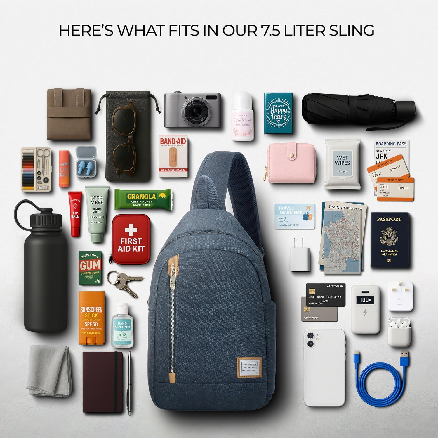 Travelon Anti-Theft Heritage Sling