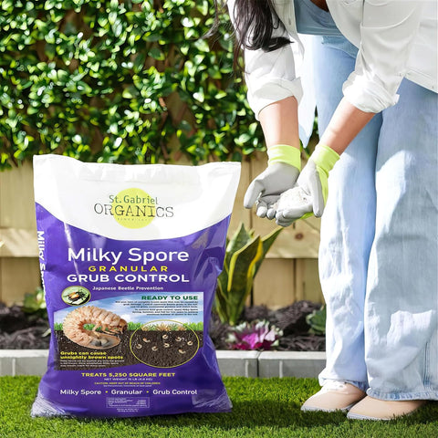 St. Gabriel Organics Milky Spore Granular Grub Control, 15lb