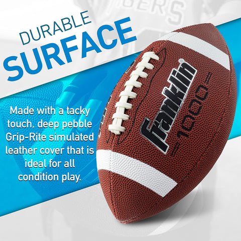 Franklin Sports Adult 1000 Junior Youth Football