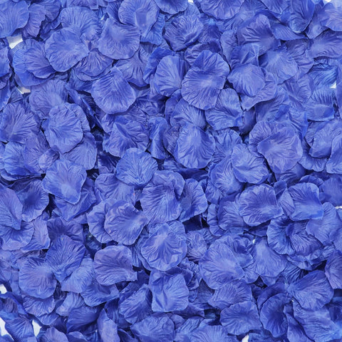 CODE FLORIST 2200 PCS Silk Flower Rose Petals for Wedding Decorations (Orange Yellow)