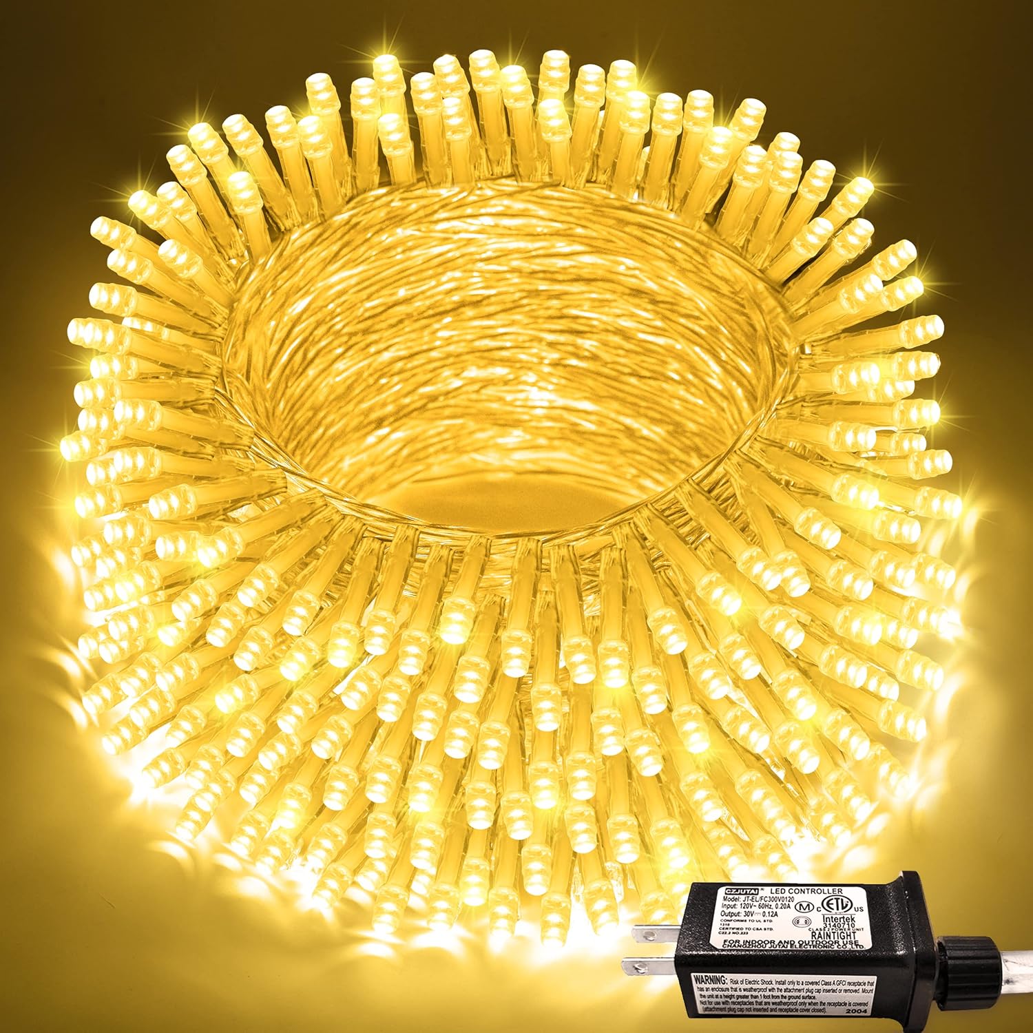 JMEXSUSS 200 LED Christmas Lights Outdoor Indoor String Lights for Bedroom