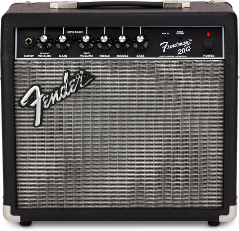 Fender Frontman 20G Electric Guitar Amplifier, 20-Watt Amp, 8" Speaker