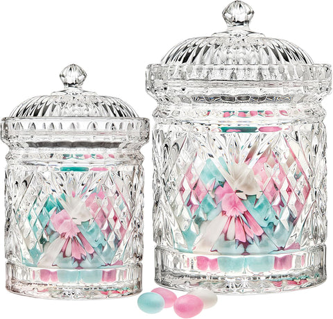 Godinger Dublin Biscuit Barrel Storage Canister Jar