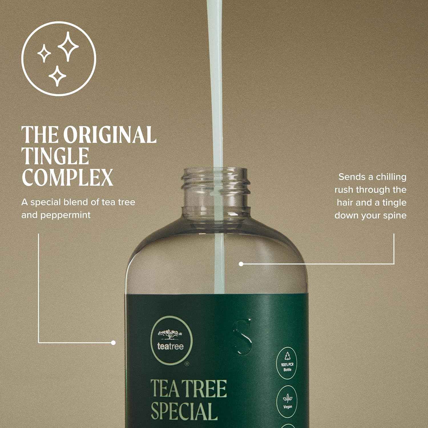 Tea Tree Special Shampoo, Deep Cleans, Refreshes Scalp, For All Hair Types, Especially Oily Hair