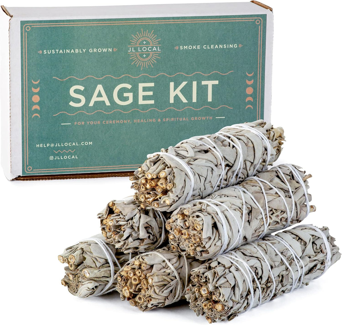 Handcrafted 4 Inch White Sage Smudge Sticks