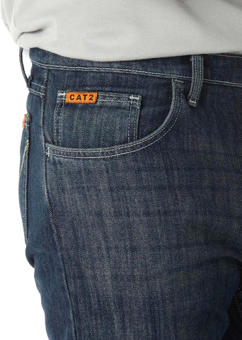 Wrangler Men's Flame Resistant Slim Fit Boot Cut Jean