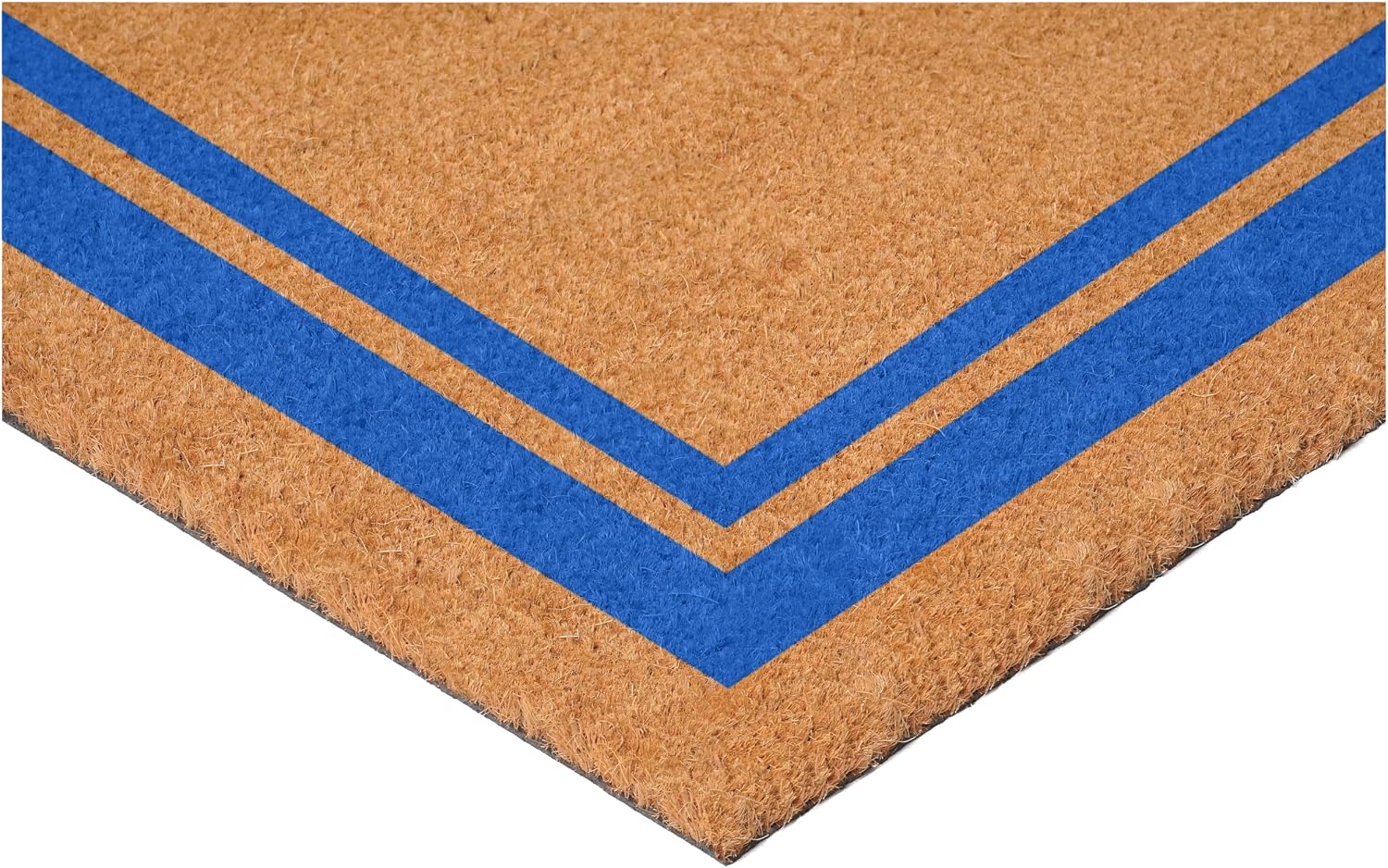 Calloway Mills 152971830J Blue Border 18" x 30" Monogram Doormat (Letter J)