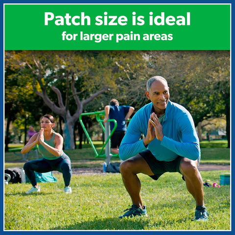 Salonpas Pain Relieving Patch, Large, 6 Count (Pack of 1)