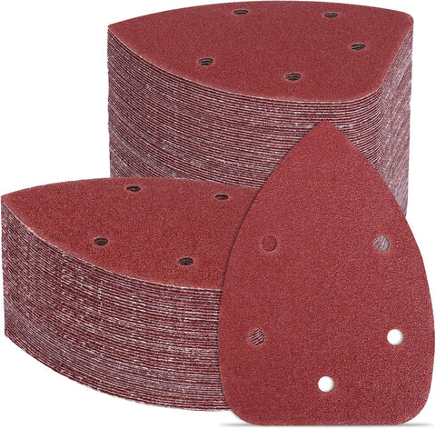 150pcs Mouse Detail Sander Sandpaper Assorted Grits