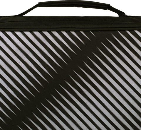 Five Star Zipper Binder, 2 Inch 3-Ring Binder with Round Rings, 5-Tab Expanding File, 380 Sheet Capacity, Black (72536)