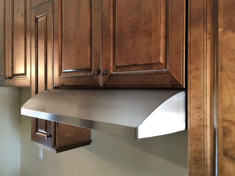 KOBE CHX2230SQB-1 Brillia 30-inch Under Cabinet Range Hood, 3-Speed, 680 CFM, LED Lights, Baffle Filters, Stainless Steel