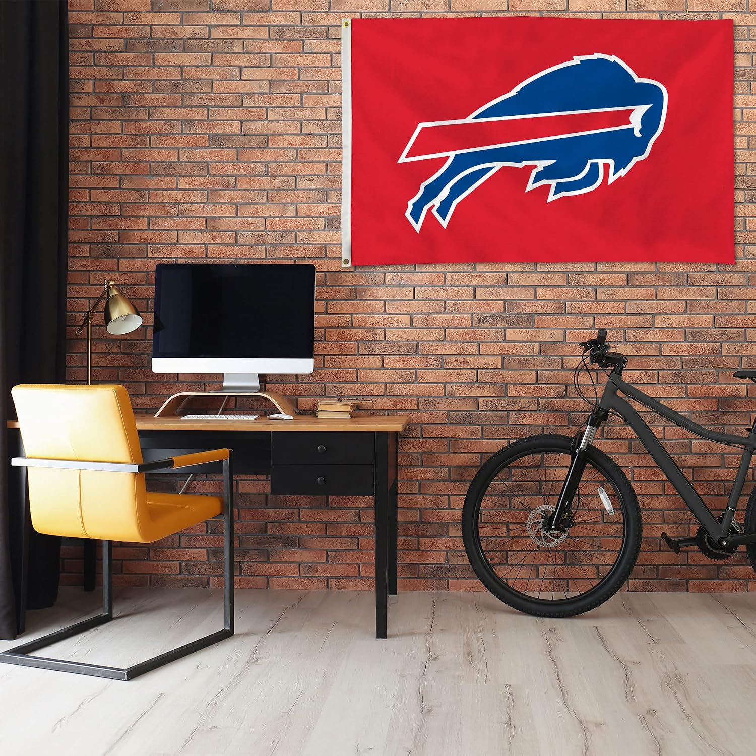 NFL Rico Industries Standard 3' x 5' Banner Flag Single Sided - Indoor or Outdoor - Home Décor