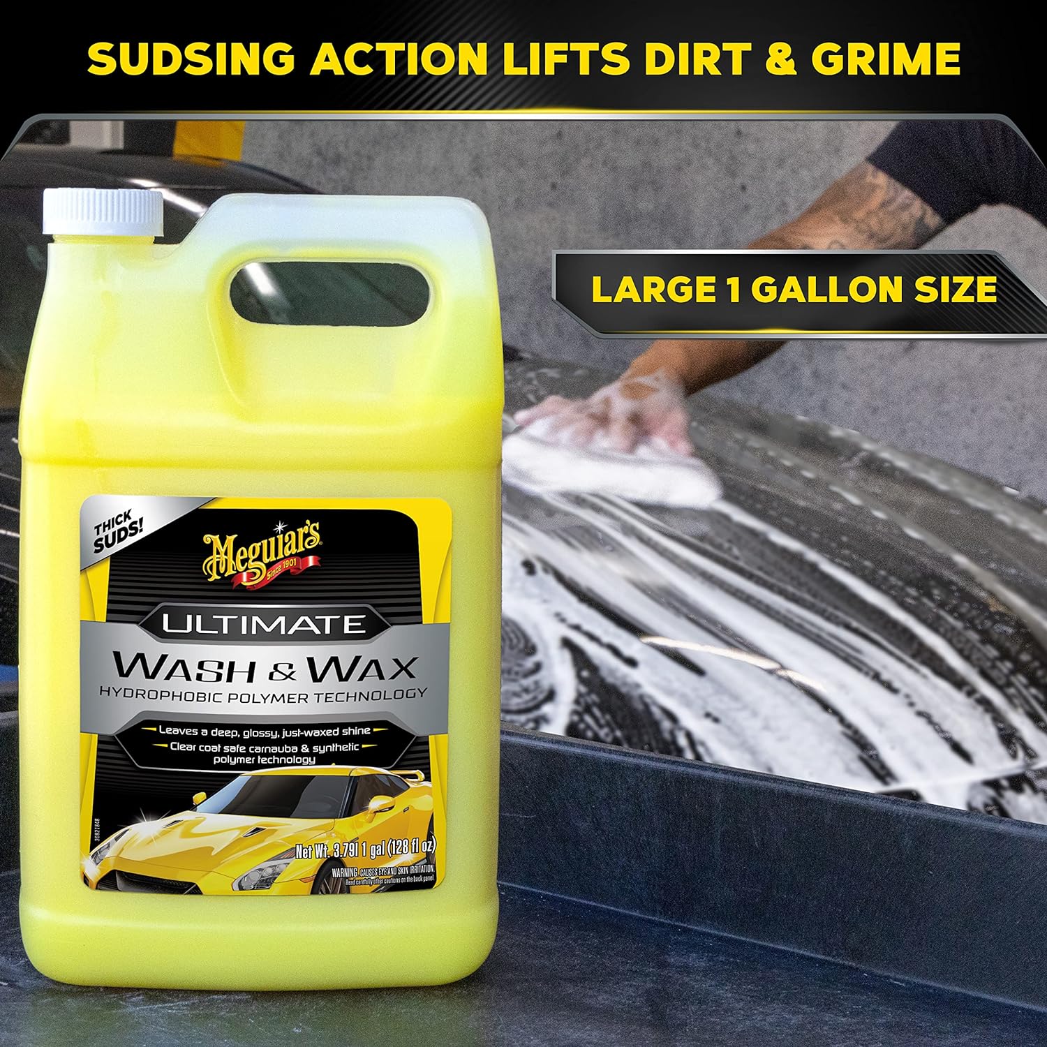 Meguiar's Ultimate Wash and Wax, 1 Gallon