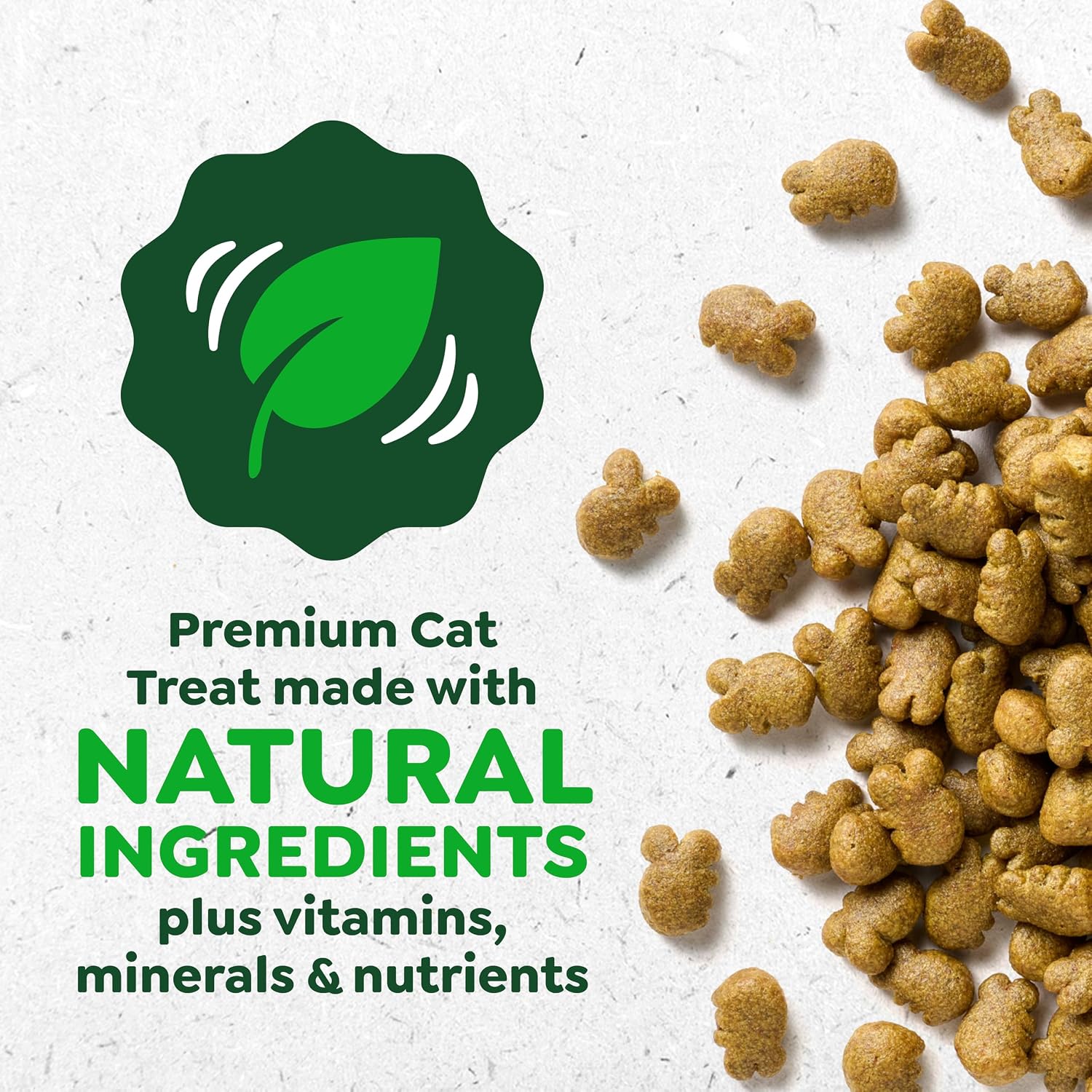Greenies Feline Natural Crunchy Dental Cat Treats, Salmon Flavor, 9.75 oz