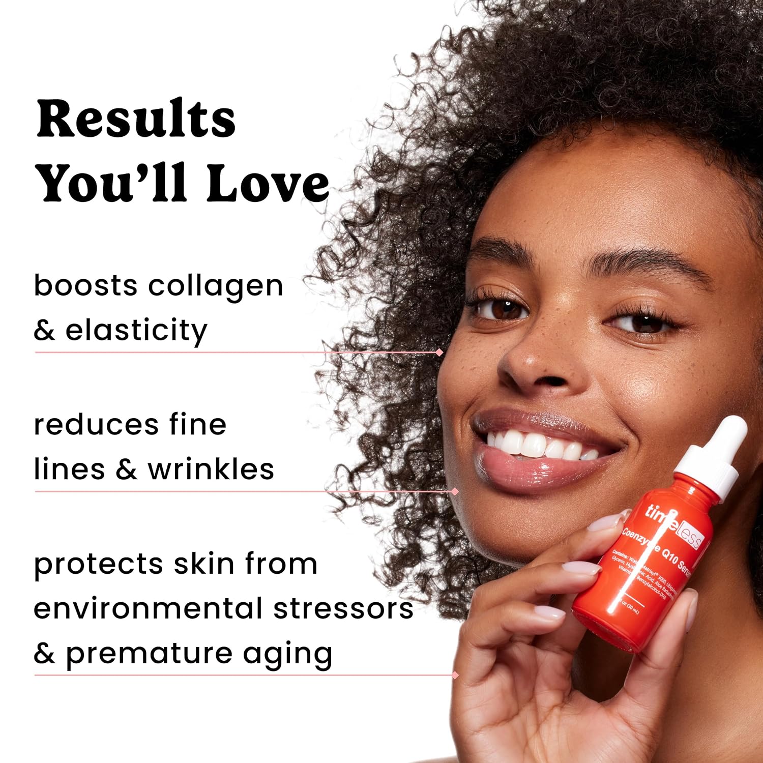 Timeless Coenzyme Q10 Antioxidant Serum, Collagen Support, 4 fl oz
