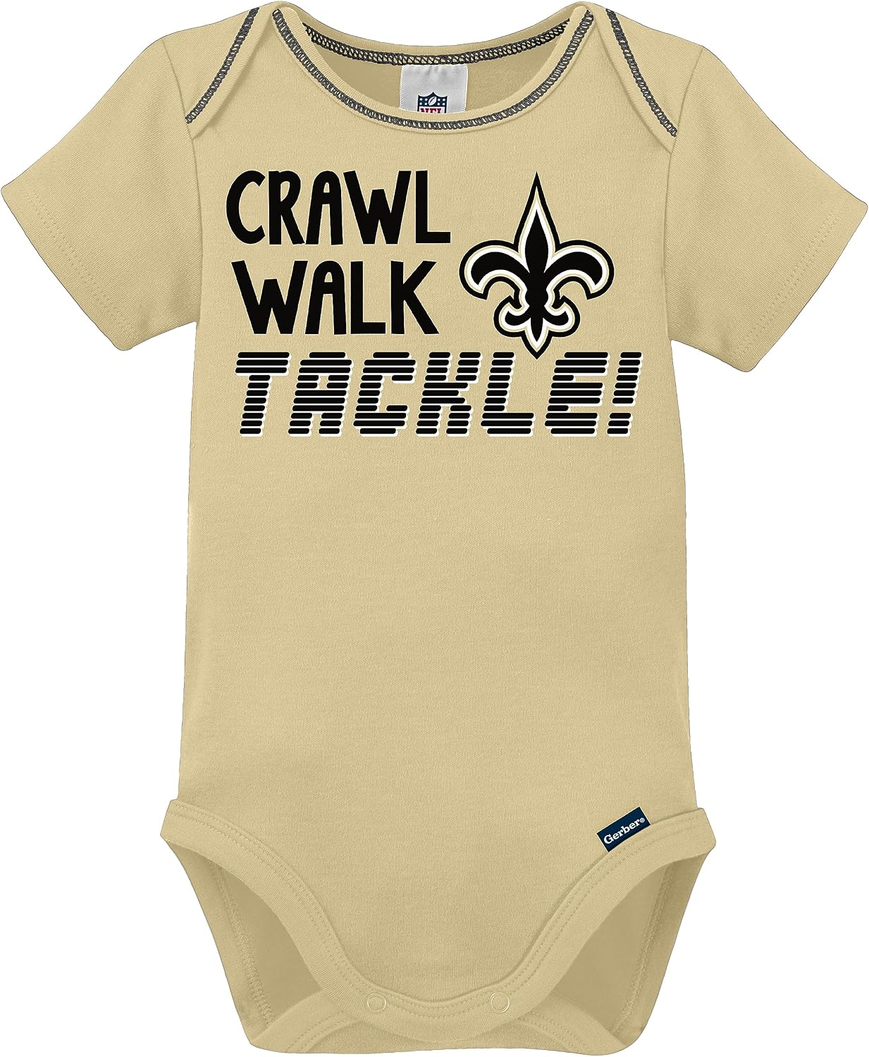 Gerber NFL Baby 3-Pack Short Sleeve Onesie Bodysuit