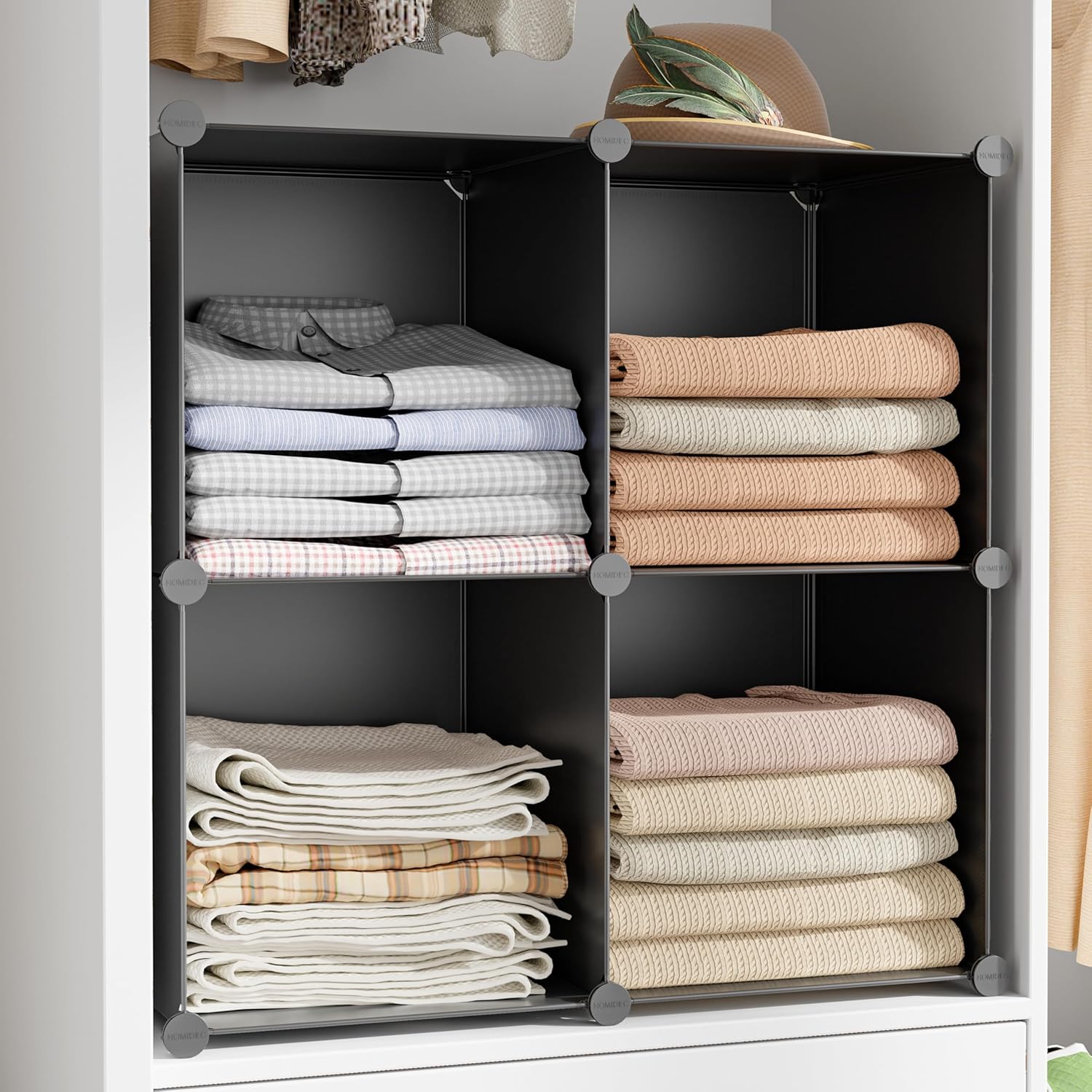 Stackble Cube Storage Organizer Modular Closet Organizers and Storage