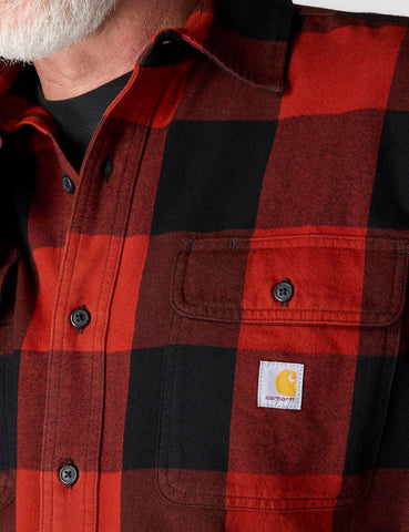 Carhartt Men's Hubbard Loose Ls Plaid Shirt