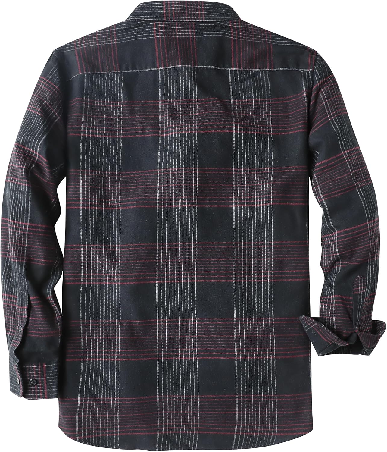 Dubinik® 6 oz Flannel Shirt for Men Cotton Casual Button Down Long Sleeve