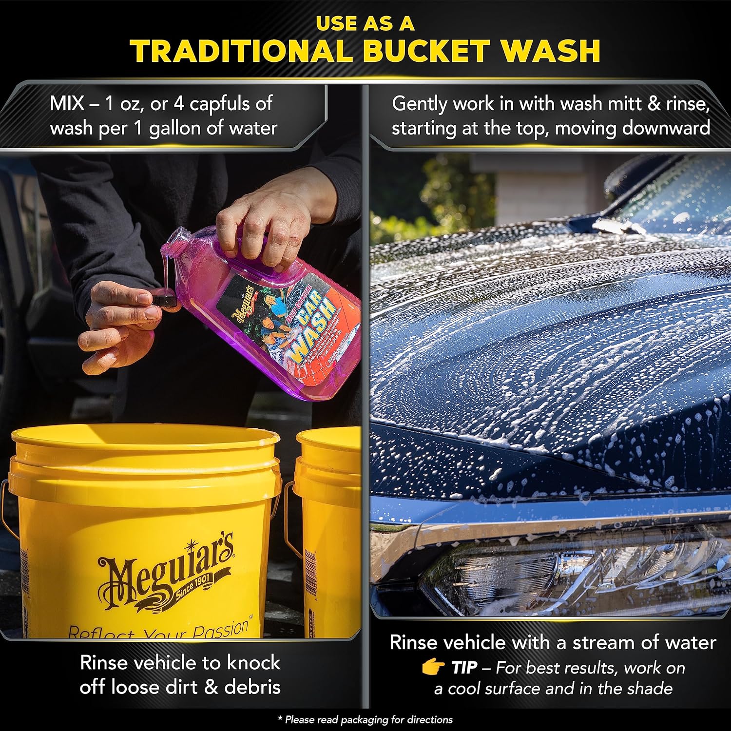 Meguiar's Deep Crystal Car Wash, 64 Oz