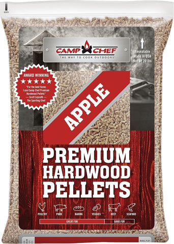 Camp Chef Competition Blend BBQ Pellets, Hardwood Pellets for Grill, Smoke, Bake, Roast, Braise and BBQ, 20 lb. Bag