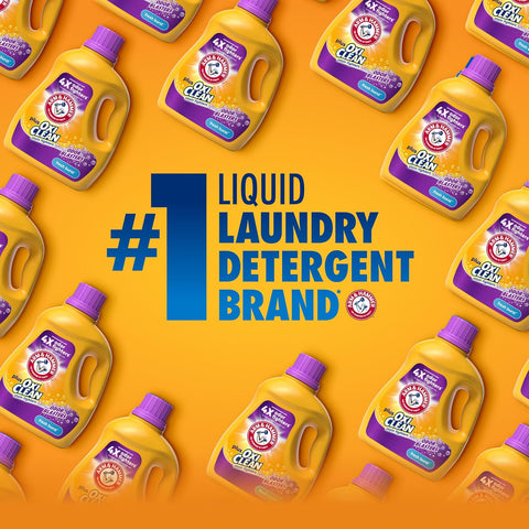 ARM & HAMMER Plus OxiClean with Odor Blasters Liquid Laundry Detergent