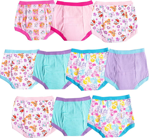 Paw Patrol Girls' Toddler Potty Training Pants With Chase, Skye & More With Success Chart & Stickers Size 18, 2t, 3t, 4t